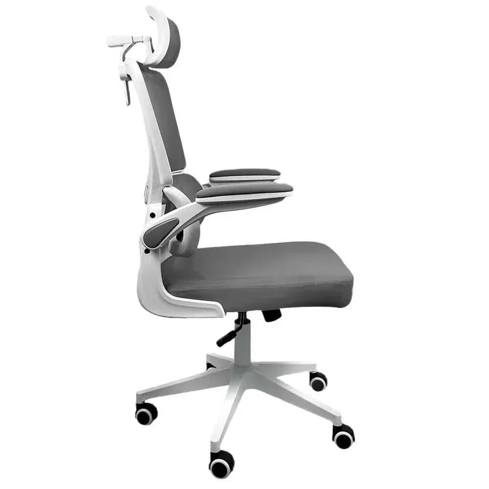 Redragon c214-b hela office chair premium managerial design in white - desk & chair