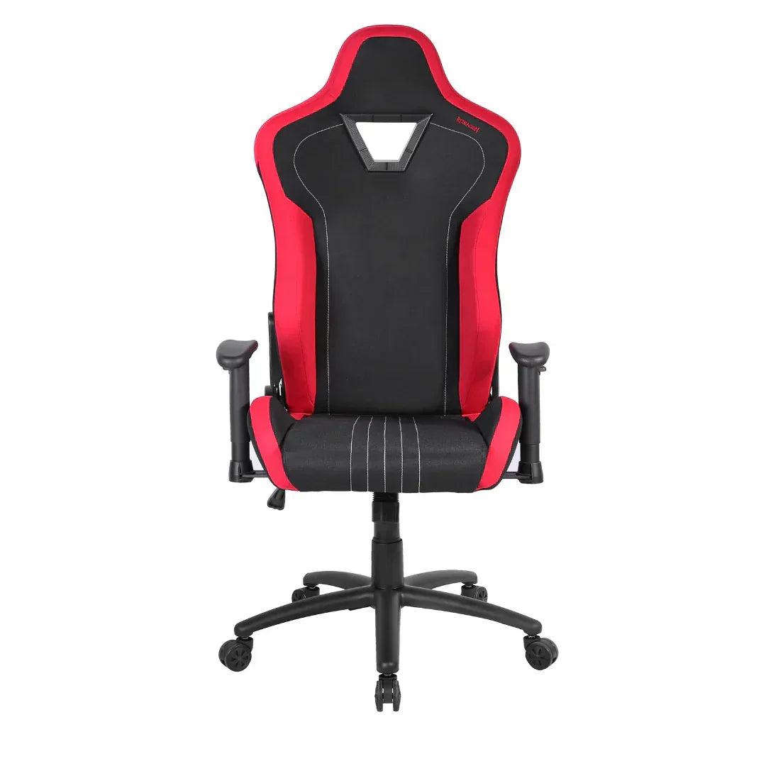 Redragon heth preta e vermelha c313-b chair - red - gaming chairs