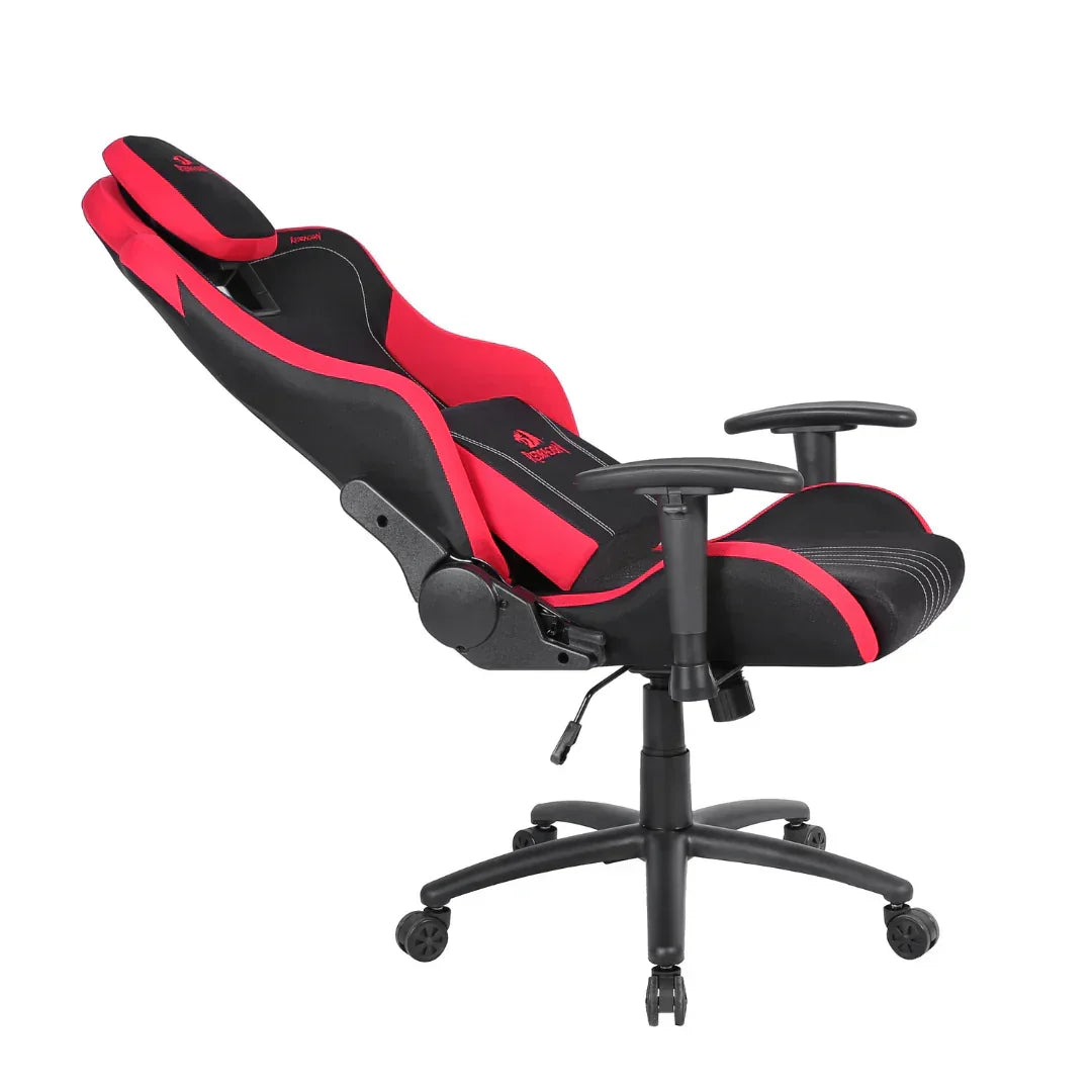 Redragon heth preta e vermelha c313-b chair - red - gaming chairs