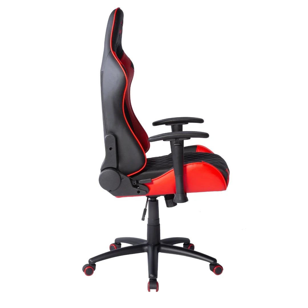 Redragon king of war c601 gaming chair-black-red - desk & chair