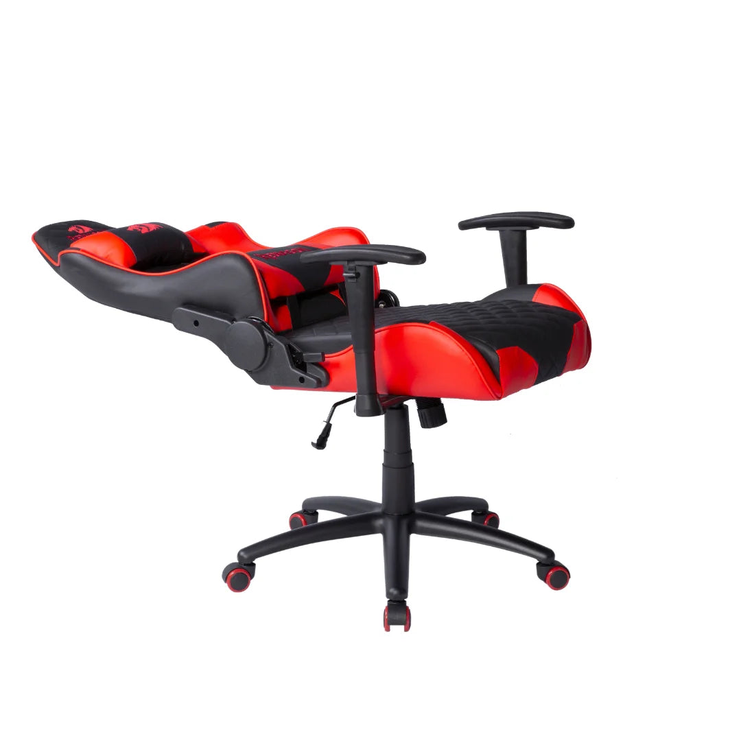 Redragon king of war c601 gaming chair-black-red - desk & chair