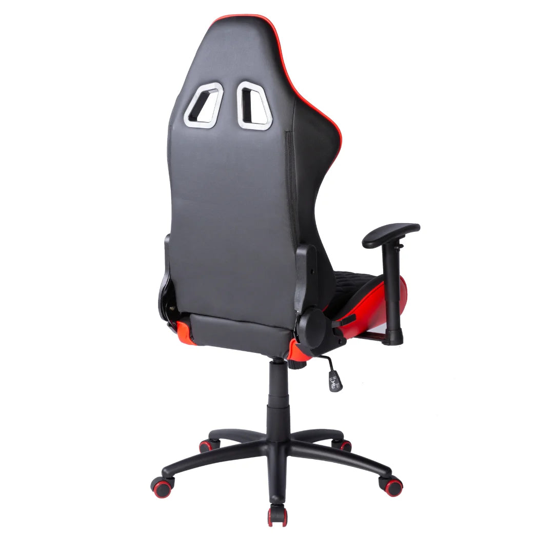 Redragon king of war c601 gaming chair-black-red - desk & chair