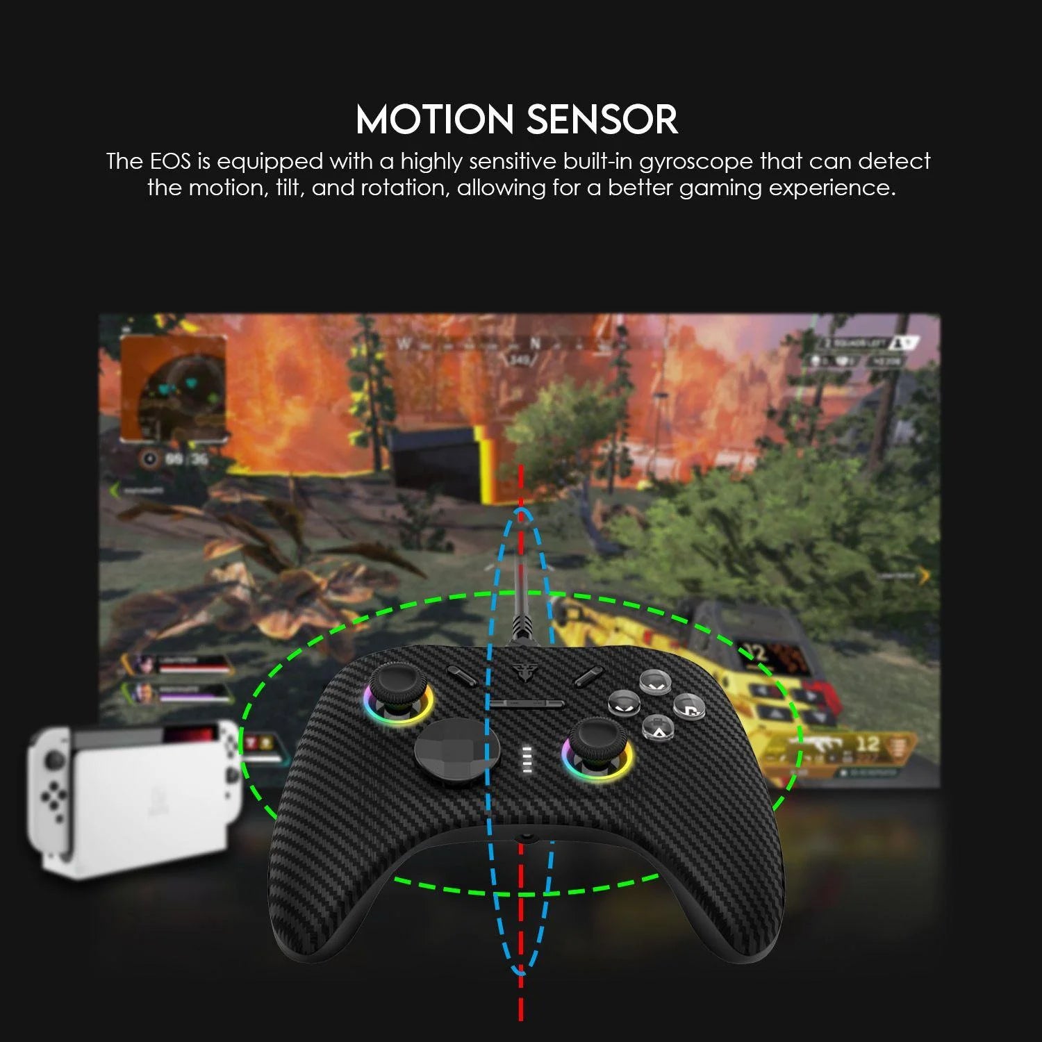 Fantech gp15 eos vega controller - ultimate gaming experience - console | controller | pc controller | mobile essentials