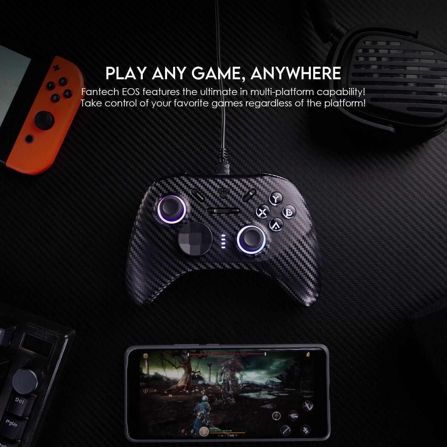 Fantech gp15 eos vega controller - ultimate gaming experience - console | controller | pc controller | mobile essentials