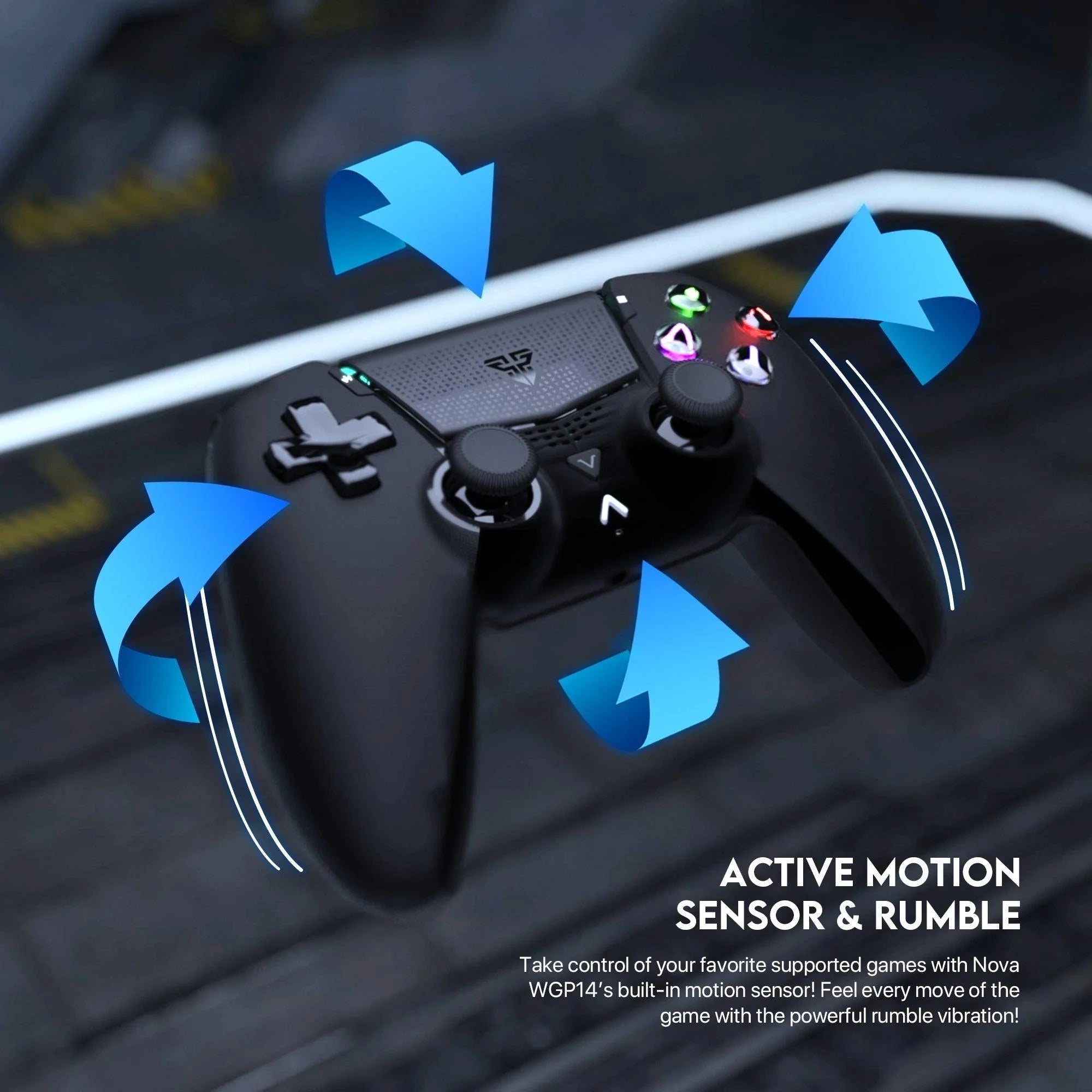 Fantech nova wgp14 gamepad - multi-platform hall effect controller - console | controller | pc controller | mobile