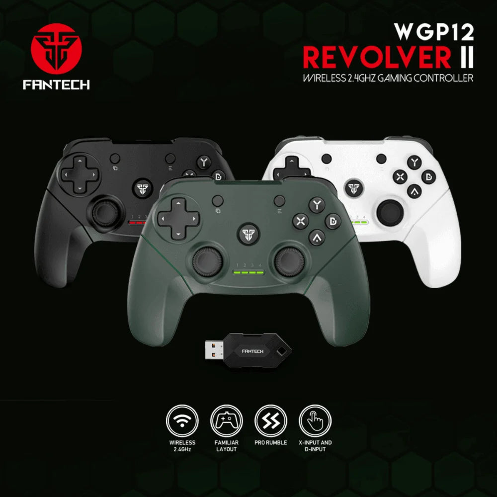 Fantech revolver wgp12 controller - ultimate gaming performance - console | controller | pc controller