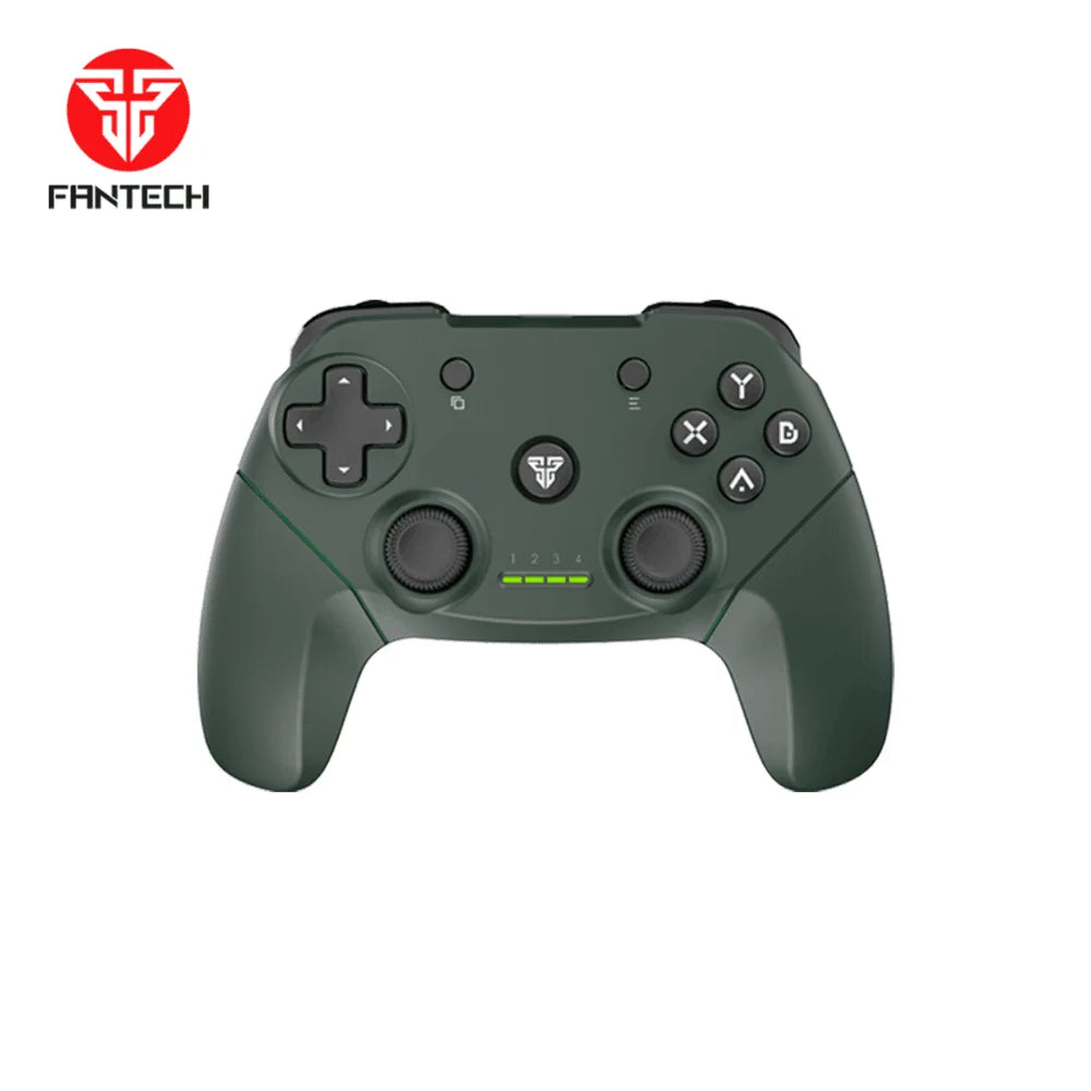 Fantech revolver wgp12 controller - ultimate gaming performance - green - console | controller | pc controller