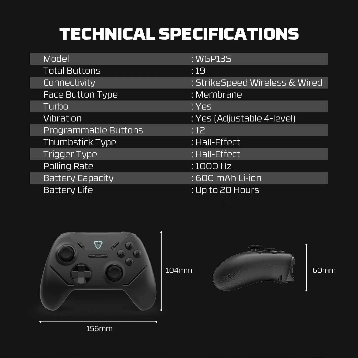 Fantech shooter ii wgp13s controller - console | controller
