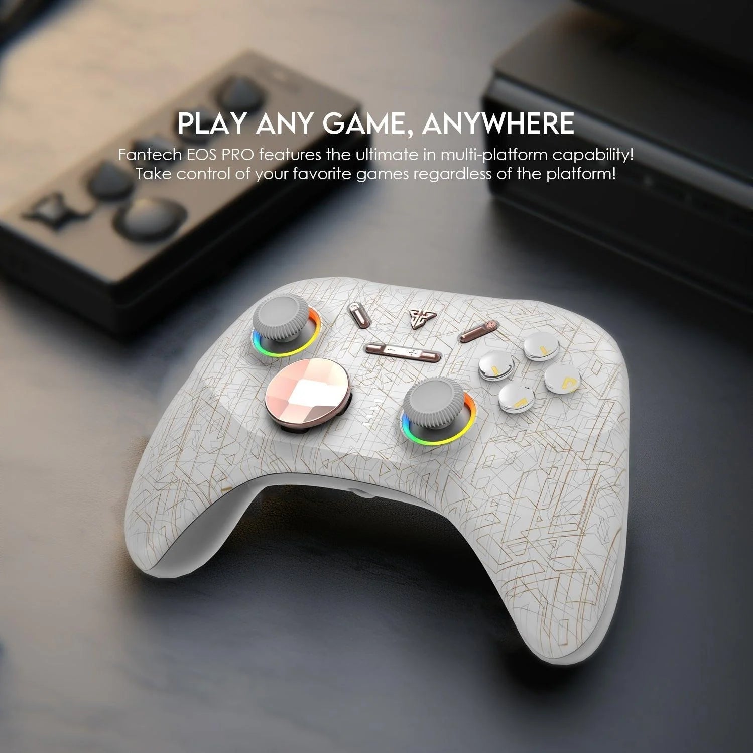 Fantech wgp15 electra eos pro controller - advanced wireless gaming experience - console | controller | pc controller