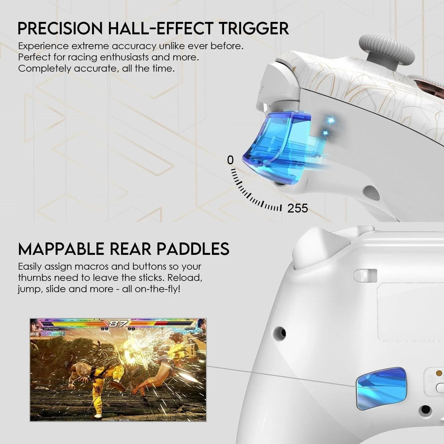 Fantech wgp15 electra eos pro controller - advanced wireless gaming experience - console | controller | pc controller