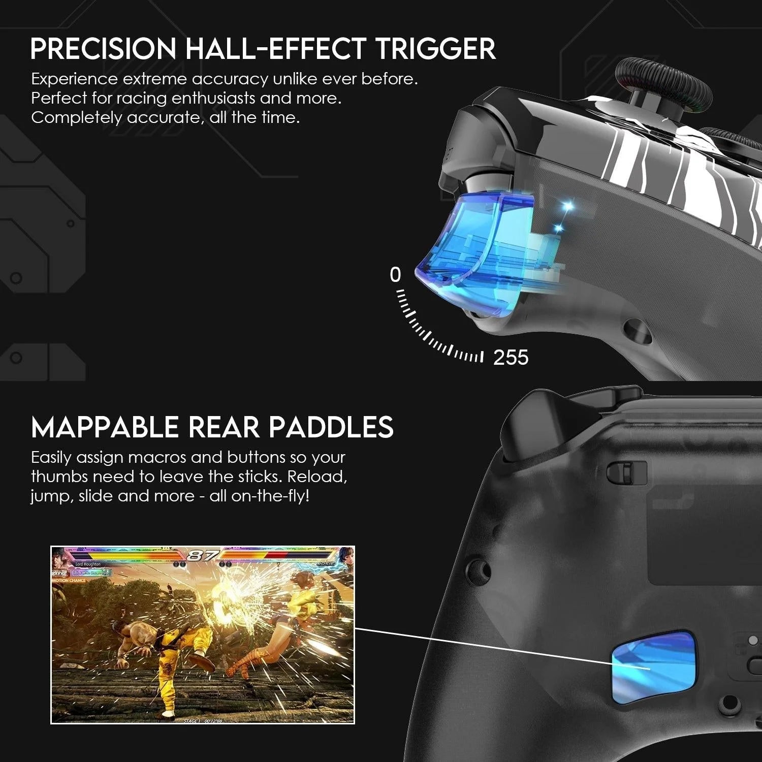 Fantech wgp15 epsilon eos pro controller for ultimate wireless gaming experience - console | controller | pc controller