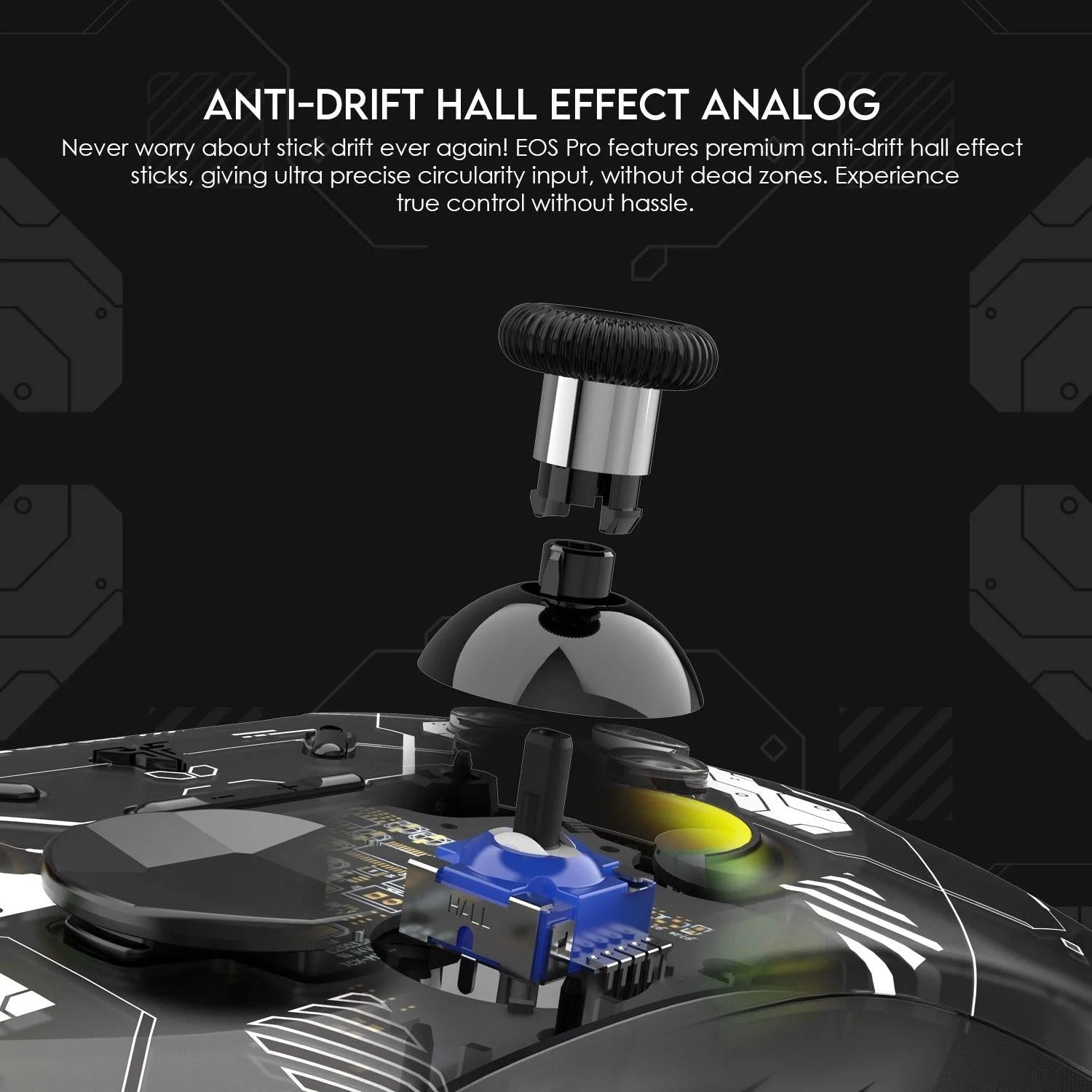 Fantech wgp15 epsilon eos pro controller for ultimate wireless gaming experience - console | controller | pc controller