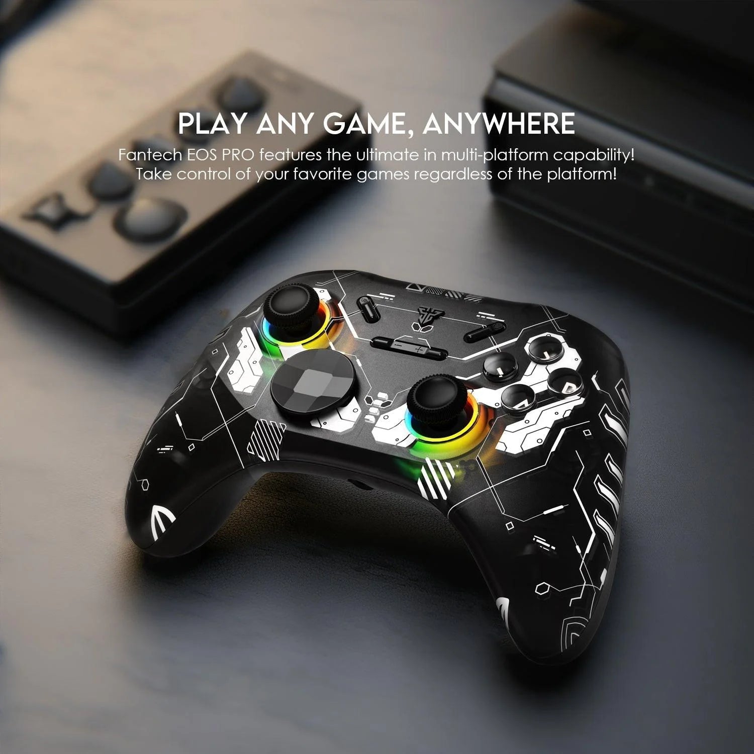 Fantech wgp15 epsilon eos pro controller for ultimate wireless gaming experience - console | controller | pc controller