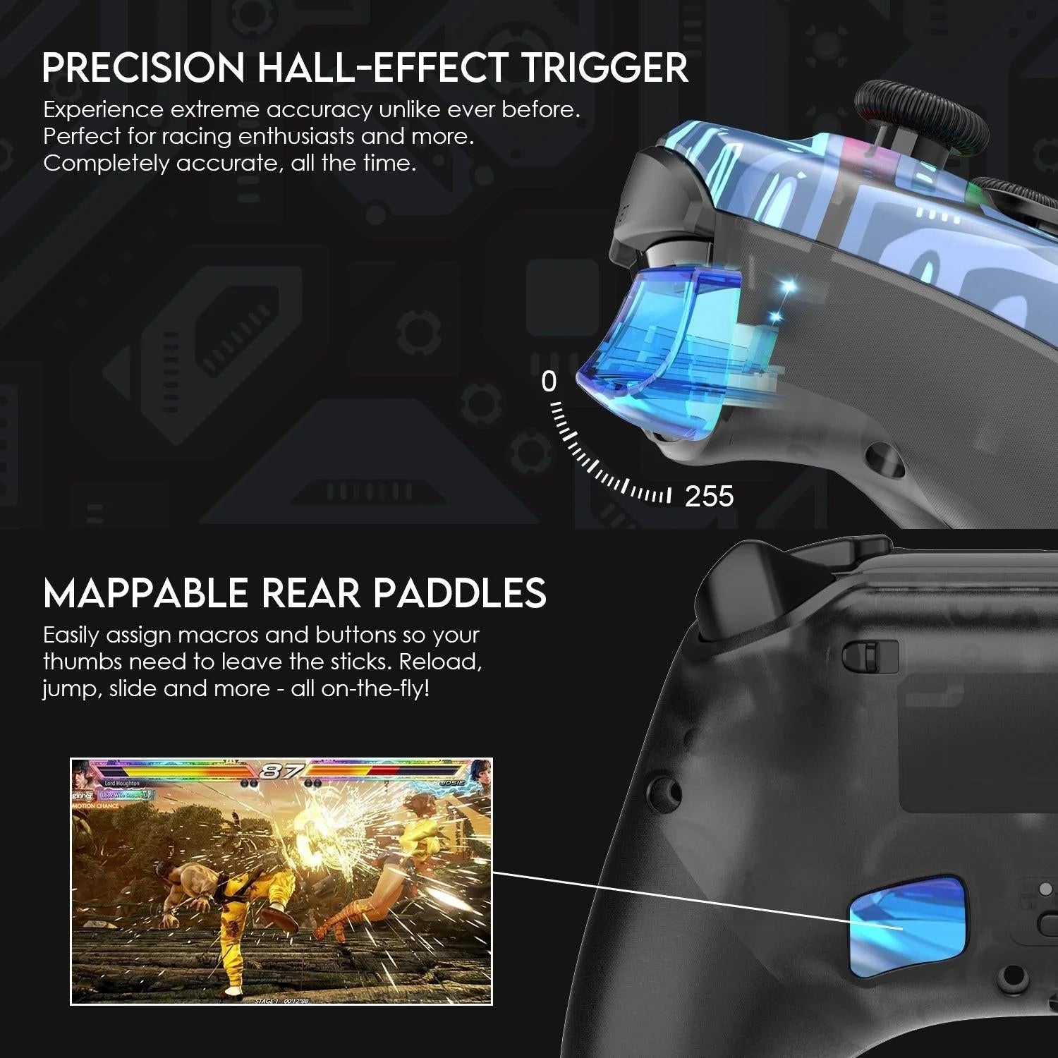 Fantech wgp15 polaris eos pro controller for wireless gaming excellence - console | controller | pc controller | mobile