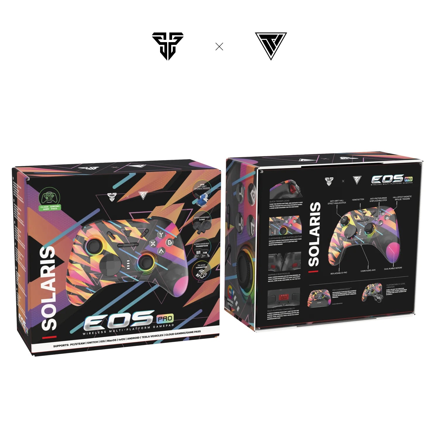 Fantech wgp15 solaris eos pro controller - wireless gaming excellence - console | controller | pc controller | mobile