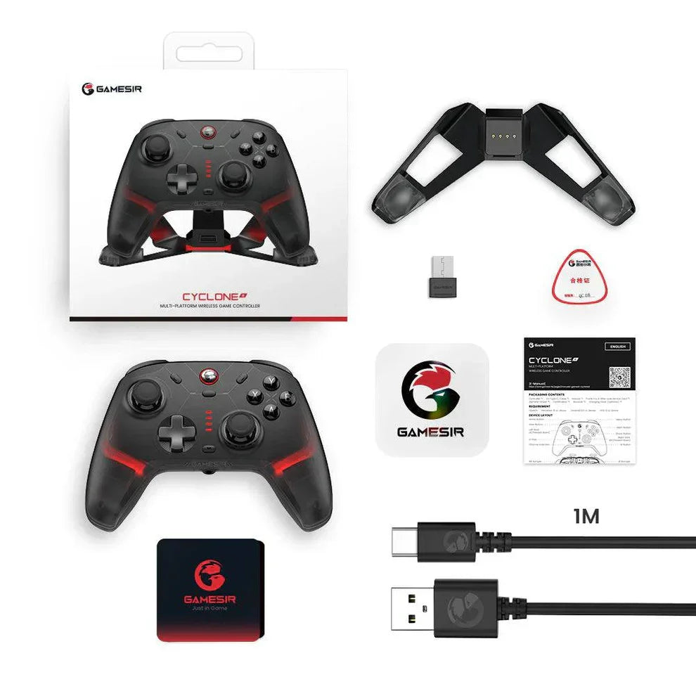 Gamesir cyclone 2 multiplatform controller - shadow black - gaming accessories