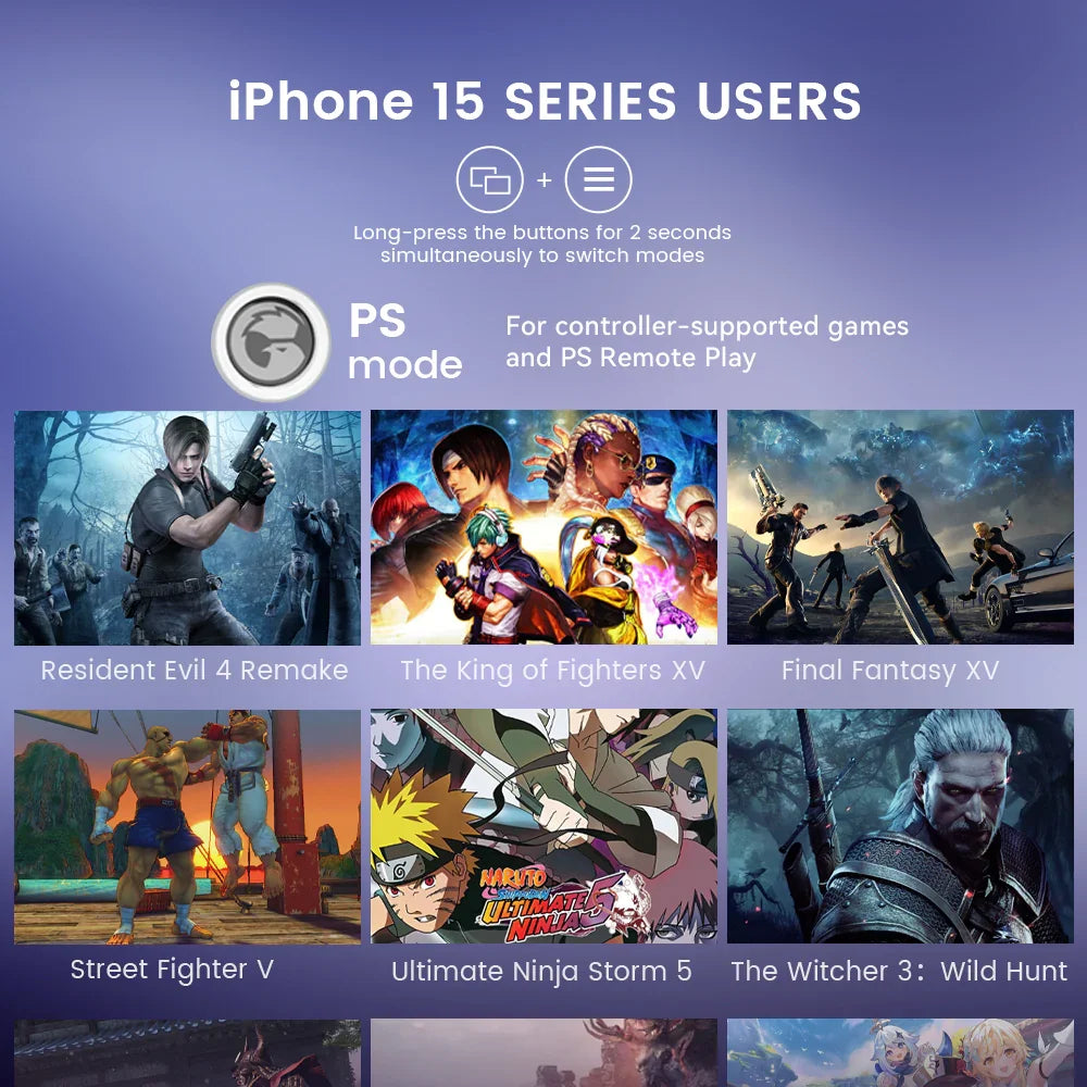 Gamesir g8 galileo mobile gaming controller - enhance your gaming with the gamesir g8 controller