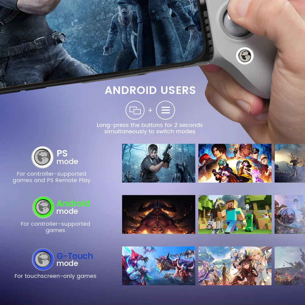 Gamesir g8 galileo mobile gaming controller - enhance your gaming with the gamesir g8 controller