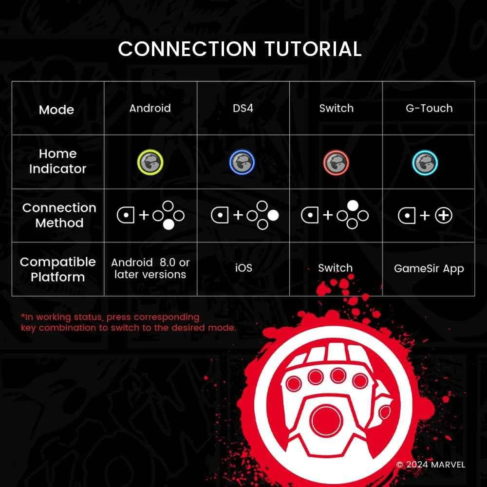 Gamesir g8 plus bluetooth controller for switch ios & android - ultimate mobile gaming experience - console | controller