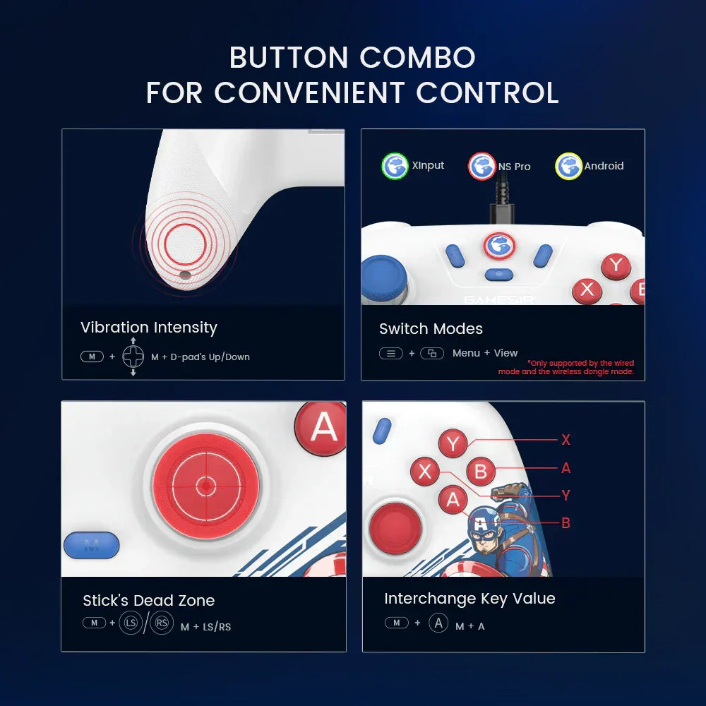 Gamesir t4n lite controller - multi-platform wireless gaming controller for ultimate gaming experience