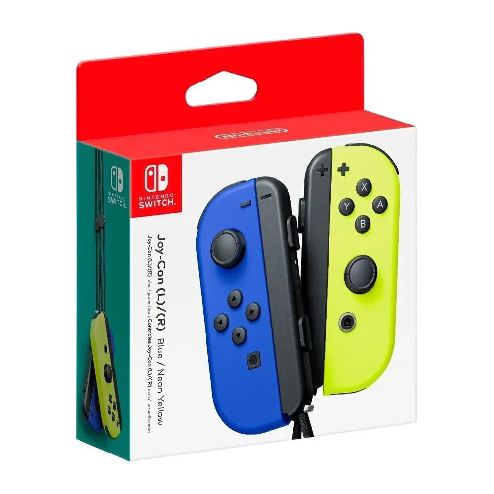 Joycon controller - yellow blue - nintendo controllers