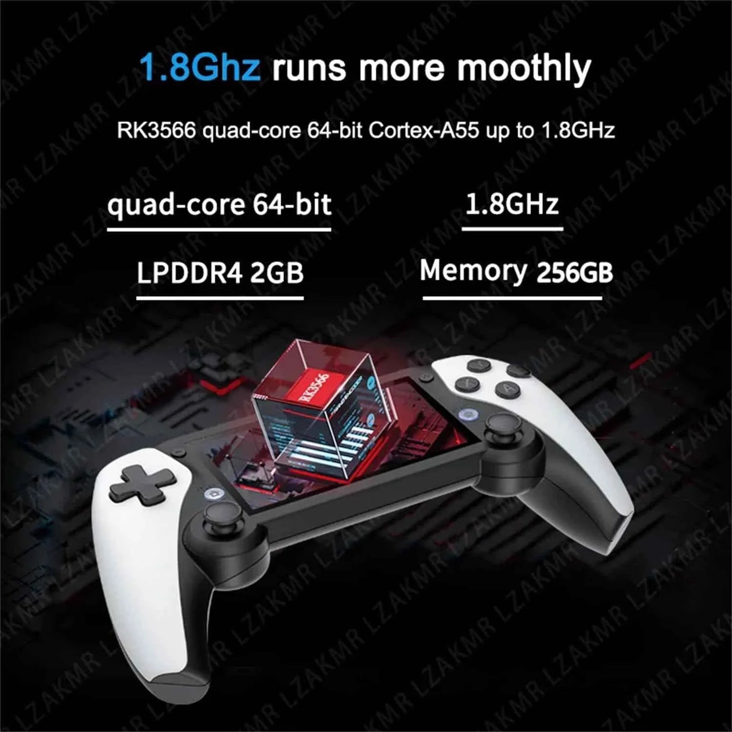 M25 handheld game console television hdmi-compatible 4.3 inch 64g 20000 + games - console | controller