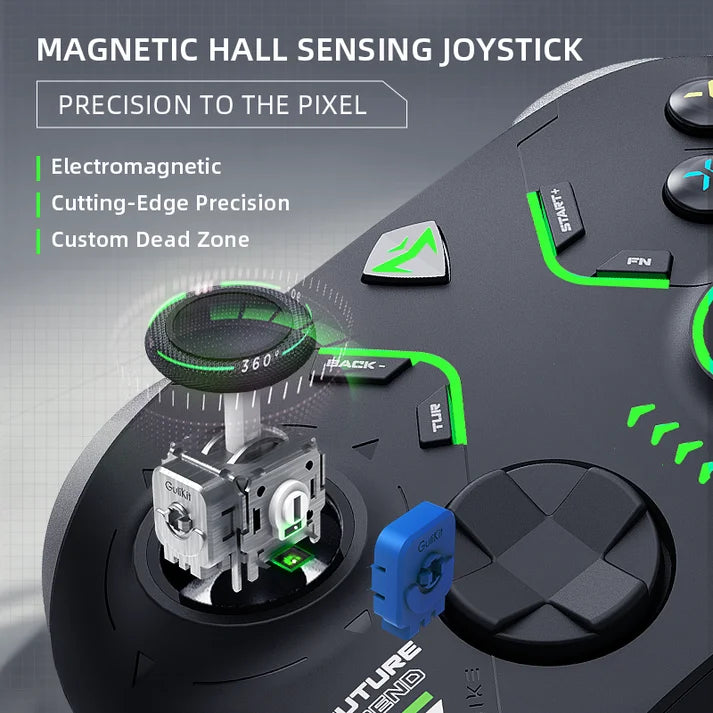 Machenike controller g6 - white - console | controller | pc controller