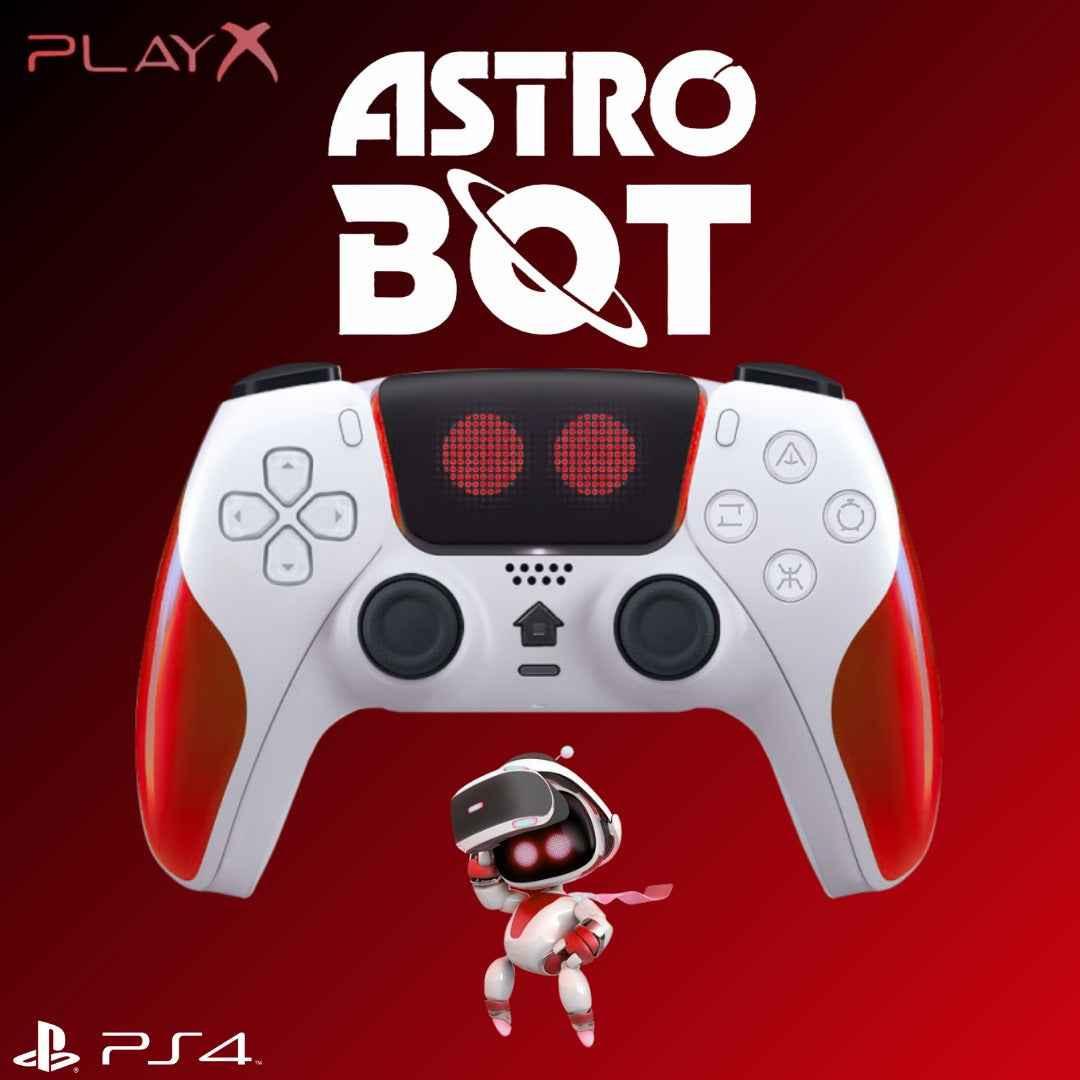 Playx wireless controller for ps4 (astro bot) - red - console | controller