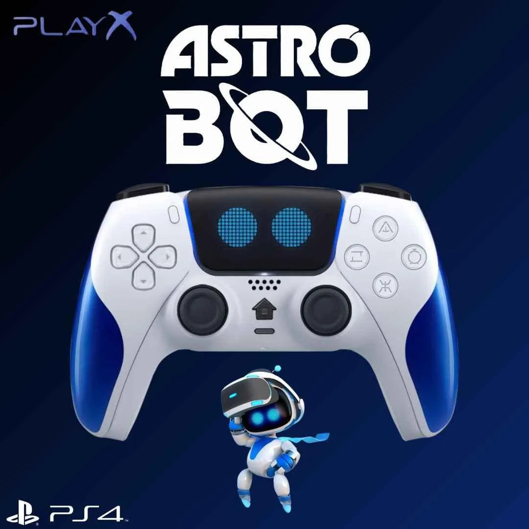 Playx wireless controller for ps4 (astro bot) - blue - console | controller