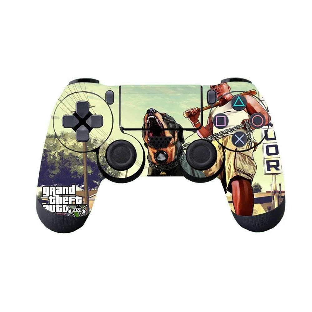 Wireless bt gamepad for ps4 controller grand theft - console | controller | ps4 essential