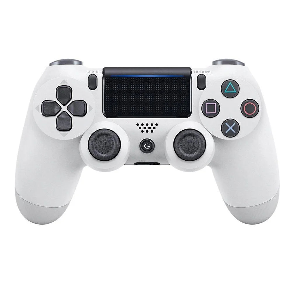 Wireless bt gamepad for ps4 controller solid white - console | controller | ps4 essential