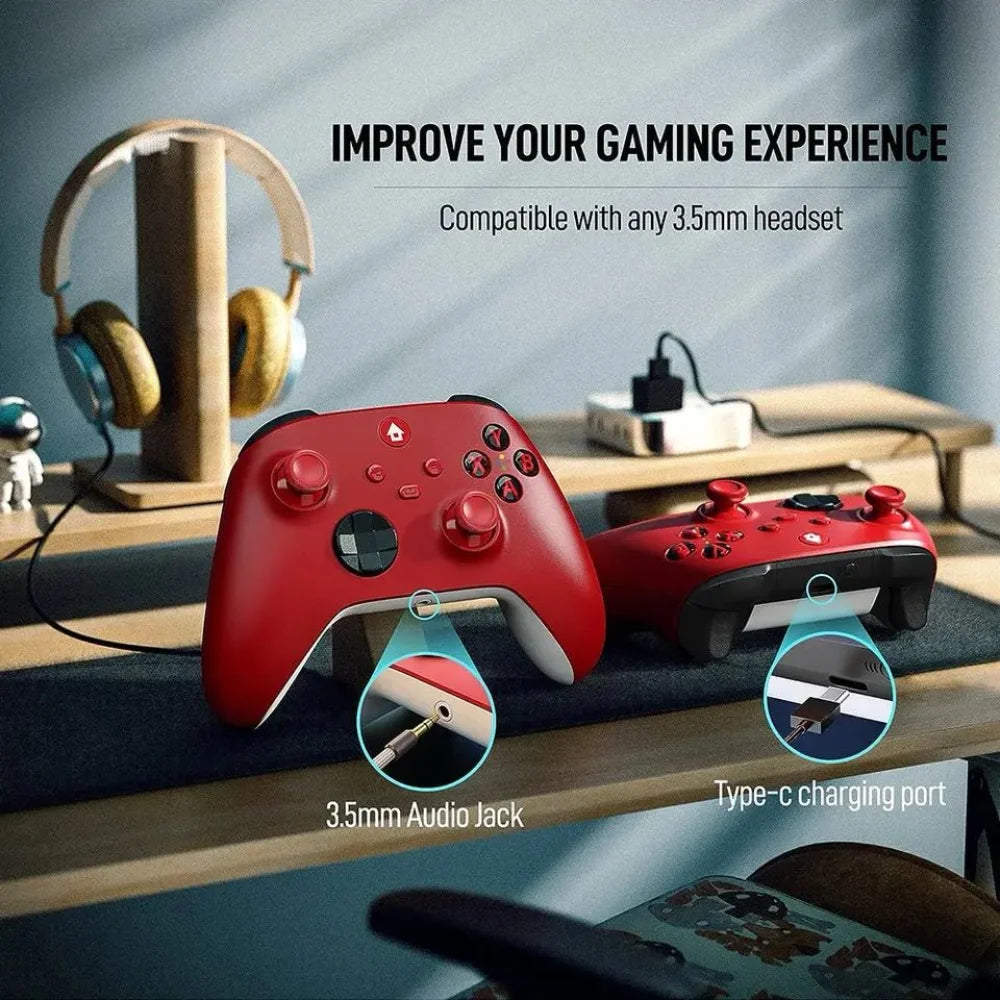 Wireless pc controller for ultimate gaming experience with 2.4g technology - pc controller | console | controller
