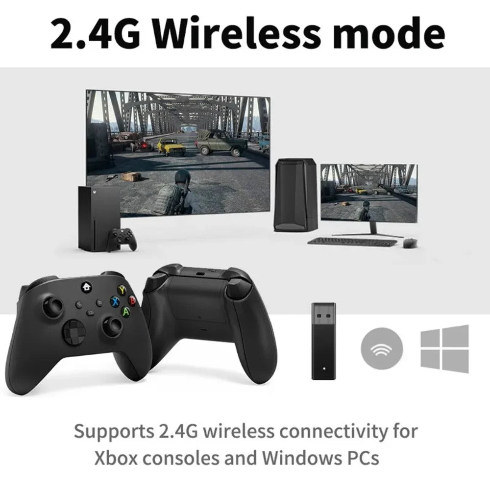 Wireless pc controller for ultimate gaming experience with 2.4g technology - pc controller | console | controller