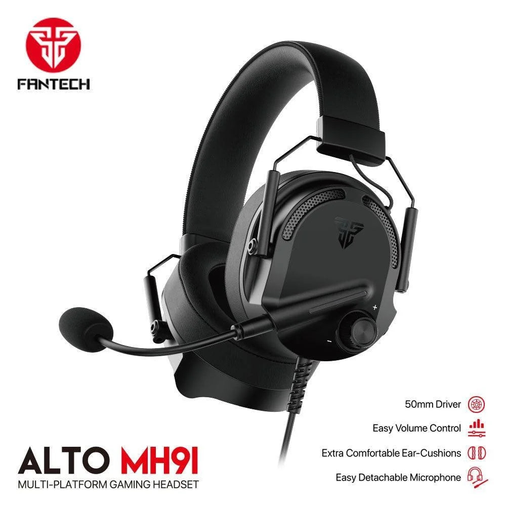 Fantech alto mh91 gaming headset - multi-platform gaming experience - audio | headset 3.5