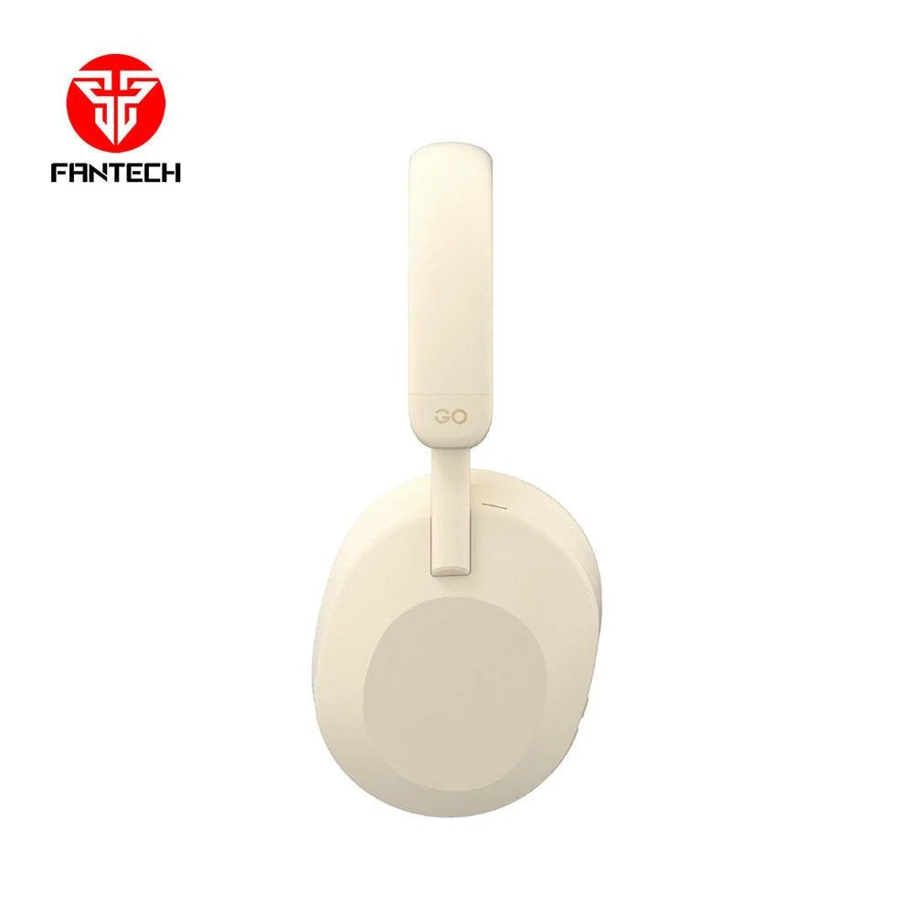 Fantech bluetooth headset wireless go tune wh06 dual mode - beige