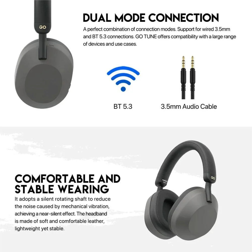 Fantech bluetooth headset wireless go tune wh06 dual mode