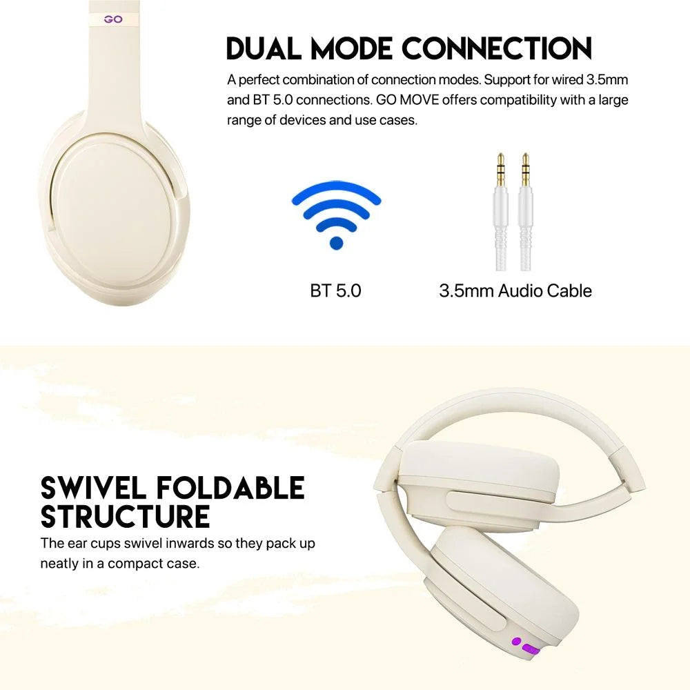 Fantech go move wireless headphone wh03-bt2 - audio | wireless headset