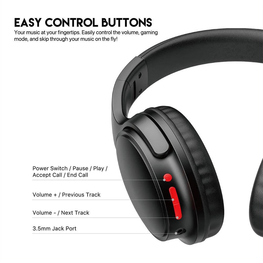 Fantech go move wireless headphone wh03-bt2 - audio | wireless headset