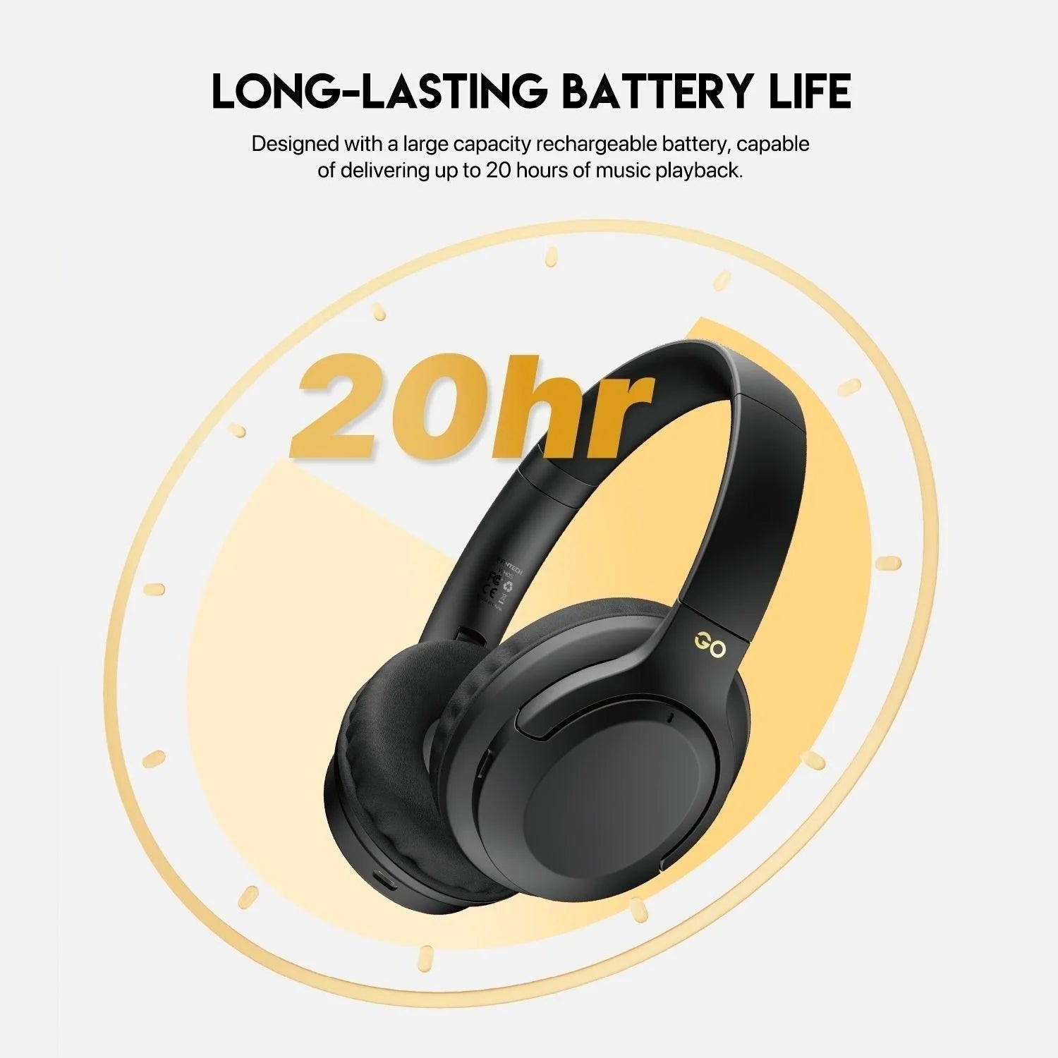 Fantech go vibe wh05 headphone - wireless comfort and quality sound - audio | wireless headset