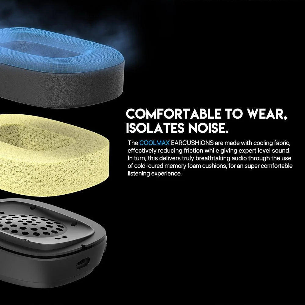 Fantech whg02 wireless headset harmony - premium sound and comfort