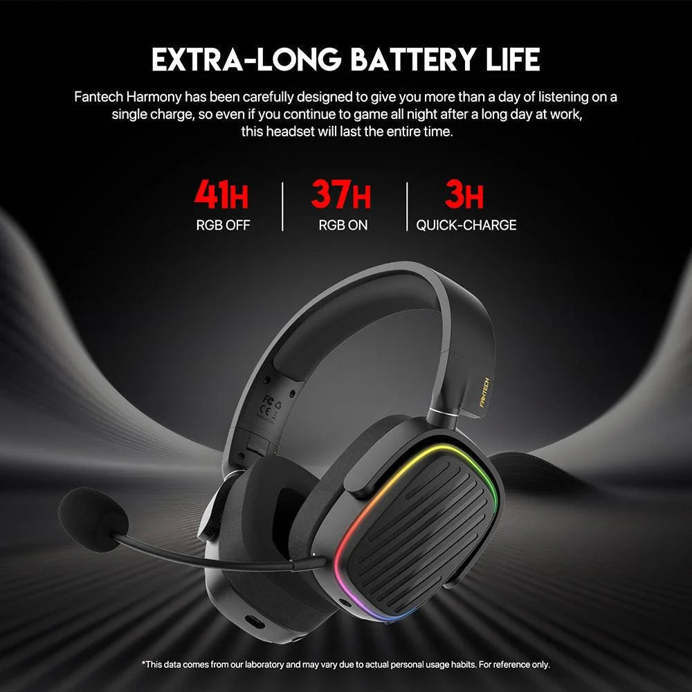 Fantech whg02 wireless headset harmony - premium sound and comfort