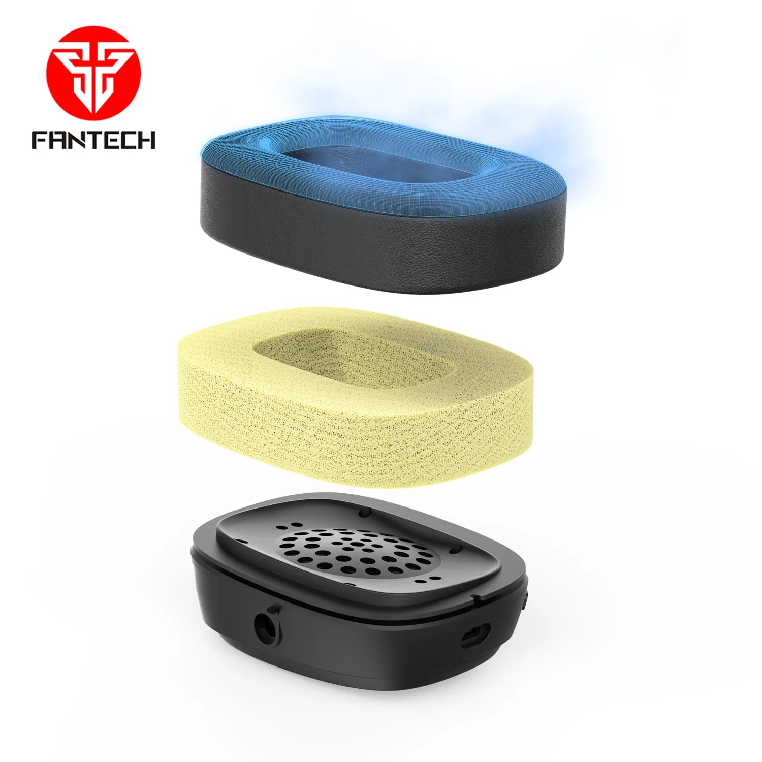 Fantech whg02 wireless headset harmony - premium sound and comfort