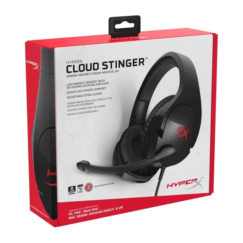 Hyperx cloud stinger gaming headset - audio | headset 3.5