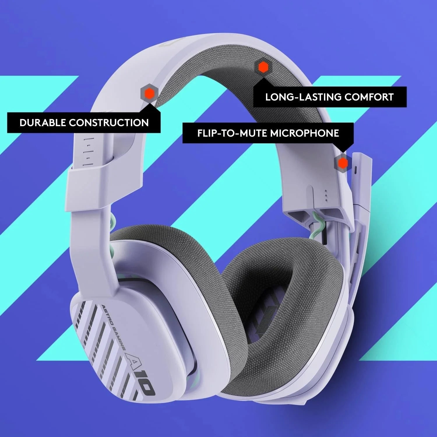 Logitech a10 gen2 astro headset white - audio | headset 3.5