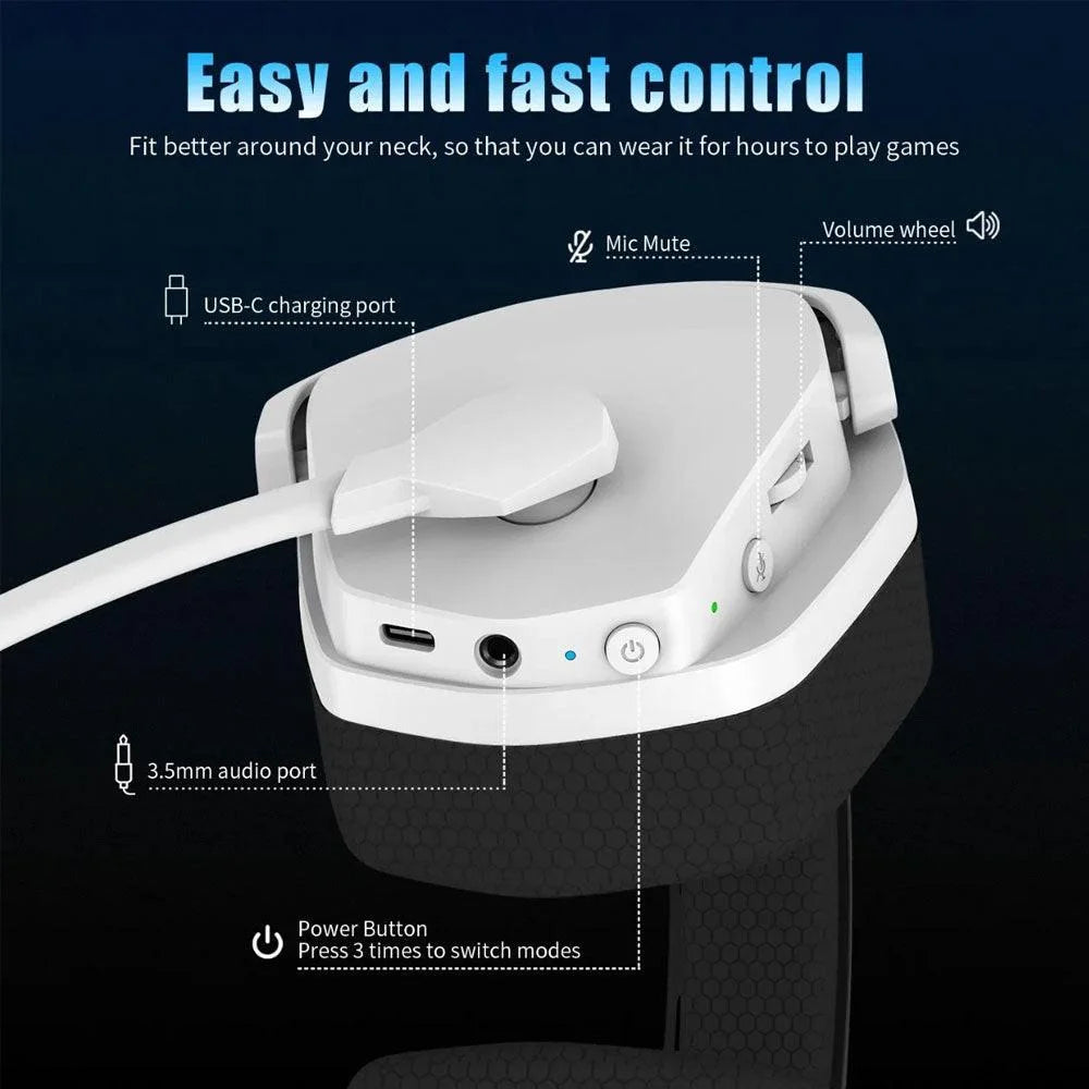 Nubwo g06 wireless gaming headset for ultimate comfort and sound quality - audio | wireless headset