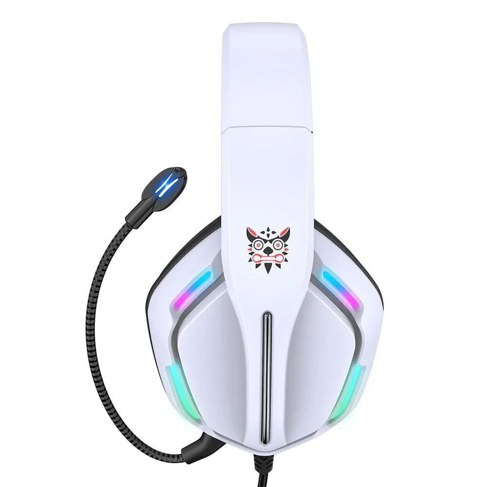 Onikuma x27 rgb gaming headset - white - audio | headset 3.5