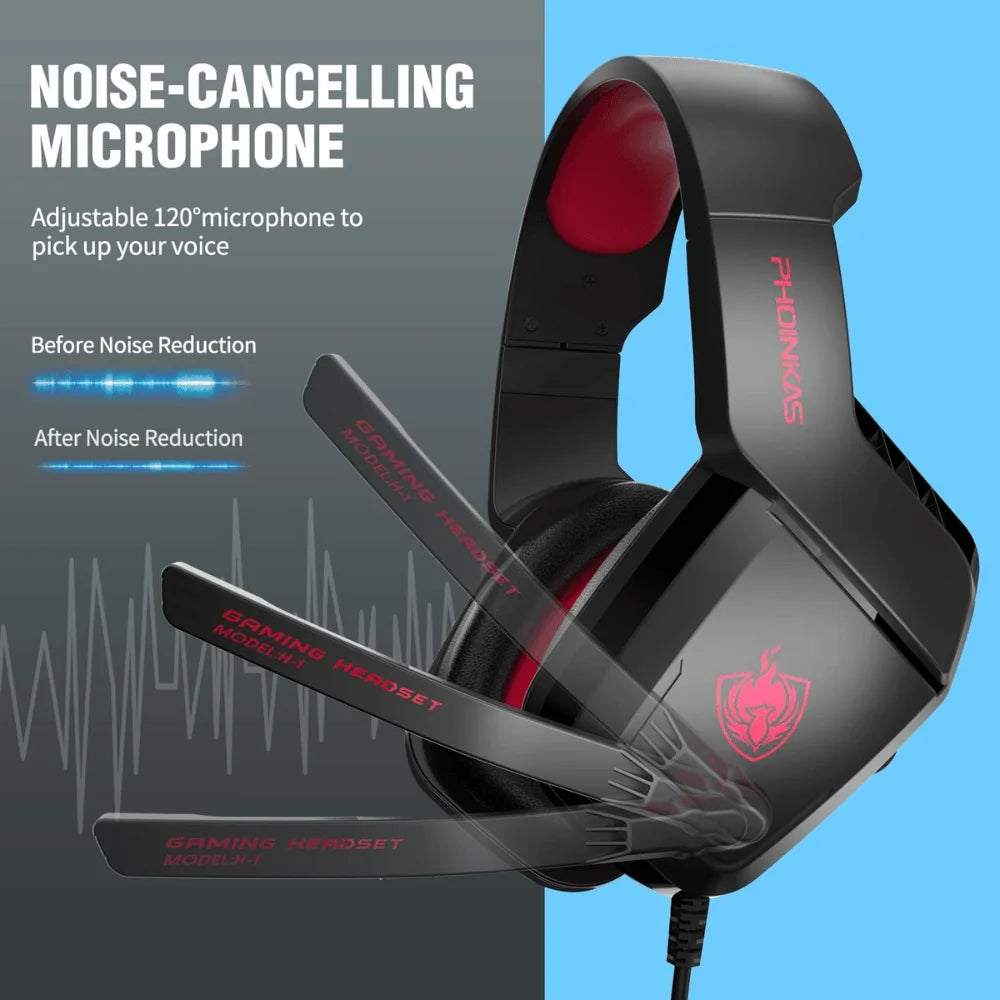 Phoinikas h1 gaming headset - audio | headset 3.5