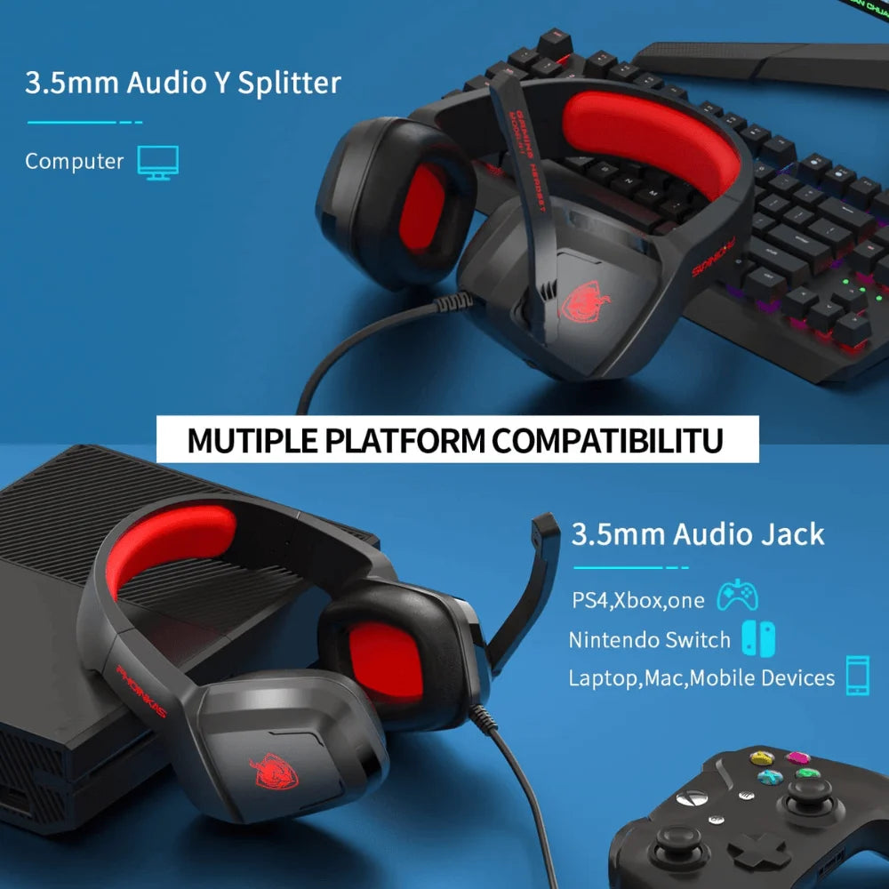 Phoinikas h1 gaming headset - audio | headset 3.5