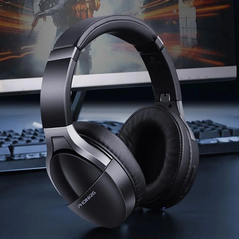 Phoinikas q7 bluetooth gaming headset - audio | wireless headset