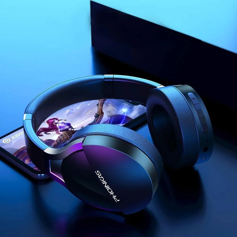 Phoinikas q7 bluetooth gaming headset - audio | wireless headset